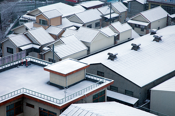 雪国だからこその塗装